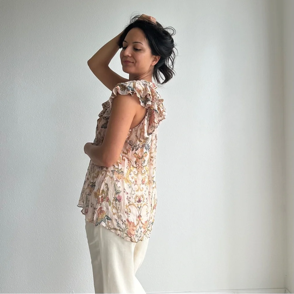 Zimmermann Painted Heart Cascade Tank Top - Picture 6 of 7